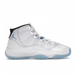 Air Jordan 11 Retro GS Legend Blue / Columbia 2024 Laste tossud Valge Must 378038-104 36