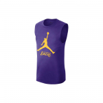 Jordan NBA Essential Los Angeles Lakersi logotr&uuml;kiga kiiresti kuivav varrukateta korvpallivorm Meeste pealiskatted Lilla FQ1979-504 S