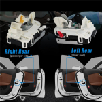 Tagumise vasaku ja parema ukse lukustusmootor Chrysler Town & Country Dodge Ram Jeepile