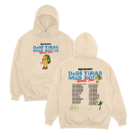 R&auml;ppar Bad Bunny Hupparid Deb&iacute; Tirar M&aacute;s Fotos Albumi Tuur 2026 Graafiline Pullover Meestele Naistele Fliisist Pullover S&uuml;gismoe Huppar M beige