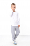 Pants (boys) &ndash; Cotton-Polyester Sweatpants with Elastic Waist, Any season, 6155-057-4-1 HC 110 lahingulaev hall v&auml;rv