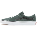 Vans Sk8 Low Vabaaja Jalan&otilde;ud Vastupidavad Kerged Madalad Rula Kingad Unisex Tossud Roheline Valge VN0A4UUKA5U 35