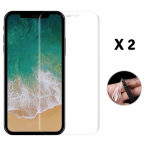 Film protecteur - PHONILLICO - Compatible Apple iPhone XR - Lot de 2 - Ultra r&eacute;sistant - Ultra mince