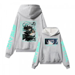 Muichiro Tokito Anime Huppar Meestele Naistele Demon Slayer Manga Pullover Vabaaja Harajuku Streetwear Pikkade Varrukate Lahtised Riided S
