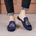 Uued Meeste Tupsudega Pooltossud Suede Nahast Kingad Mehelikud Vabaaja Mules Mokassiinid Hingavad Loafers Zapatos Hombre 39