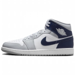 Jordan 1 Mid Wolf Grey Midnight Navy Jordan DQ8426-104 47.5