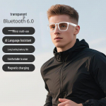 AI-p&otilde;hised fotokroomsed Bluetooth-nutiprillid: T&otilde;lge, Multifunktsionaalne s&otilde;it, Traadita heli.
