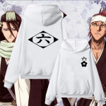Anime Bleach Kuchiki Byakuya Abarai Renji Hupparid dressipluus Cosplay Gotei 6 Streetwear Mees Naine &uuml;legabariidilised hupparid S white