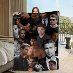 Foto Theo J-James Kollaaž Tekk Pehme Mugav Uinak Pl&uuml;&uuml;s Sobib Elutuppa Kontorisse Magamistuppa S&uuml;nnip&auml;evaks Kodu Lastele Kingitus 30x40in