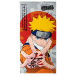 Serviette - Educa Borras - Naruto Shippuden - Microfibre - Orange/Gris - Lavable en machine hall