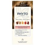 Coloration Permanente - Phyto - 6,3 Blond Fonc&eacute; Dor&eacute; - Sans ammoniaque - Tous types de cheveux - Cr&egrave;me must/hele
