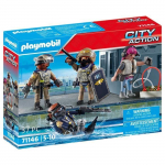 PLAYMOBIL 71146 Eri&uuml;ksuse meeskond koos bandiidi, Politseinikega, City action, 37 osa, Alates 5 aastast puhas