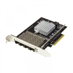 Carte r&eacute;seau PCI Express - STARTECH - XL710 - 4 ports SFP+ - 10 Gigabit Ethernet - Adaptateur serveur