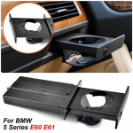 BMW 5. seeriale E60 E61 M5 525i 528i 530i 535i 550i 2004-2010 Auto Eesmise Keskkonsooli Joogitopsi Hoidik 51459125622 Left Bend