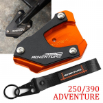 For KTM 390 adventure 250 390 ADV -2022 2023 Motorcycle Accessories Kickstand Side Stand Extension Pad Keychain 390ADVENTURE 1pcs Keychain