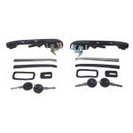 V&otilde;tmetega v&auml;lisukse k&auml;epide VW Volkswagen Golf MK1/MK2 Jetta MK1/MK2 vasak+parem esiukse jaoks Front Left Right