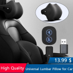 Auto kaelapadi nimmetugi Elektriline meeste massaaž kaela Auto kaelapadi v&auml;litingimustes autotarvikud Kodu Automassaaž electric headrest 3