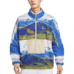 Nike Club Fleece+ Hobuseaasta Piiratud V&auml;ljaanne CNY Uusaasta Kollektsioon Poollukuga Seisukrae L&otilde;tv Pehme Fliisjakk Meeste jakid IQ6117-126 L