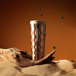Starbucks Iriscent Bronze roostevabast terasest vaakumklapiga kohvitass