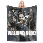 The Walking Dead Tekk Kvaliteetne Super Soe Visketekk Talv Lapsed Diivan Tool Naljakas Voodikate 30x40in