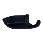 Tahavaatepeegli alumine kate BMW X3/X4/X5/X6/X7 G01/G02/G05/G06/G07 jaoks Bottom shell without hole - left side (driver) black