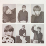 BTS 2024 Pop-up MONOCHROME AMETLIK MINI FOTOKAART SUGA FULL SET(6PCS)