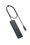 Ankeri andmes&otilde;lm 60 cm andmeside USB ja portidega Windowsi jaoks USB-C (4-in-1, 5Gbps) Kaabel, Kiire edastus, 3.0, USB-A MacBook, iMac, Surface,