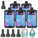 LET'S RESIN UV-vaik vedel 500g. UV/LED-iga &uuml;hilduv vaikvedelik. Suur mahtuvus, kristallselge, kiire k&otilde;venev, madala &auml;rritusega, k&otilde;rge l&auml;bipaistvus, k&otilde;va