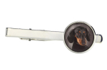 Dachshund Smooth-haired, Wiener dog, Badger dog - tie clip, ornament, jewelry for an evening outfit by Art-Dog