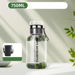 2L suure mahutavusega klaasist veepudel l&auml;bipaistev piimamahla tass v&auml;litingimustes kaasaskantav lekkekindel joogin&otilde;u Teevee klaaspudel 2L