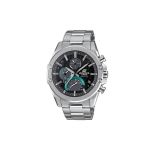 CASIO Meeste EDIFICE Must Kell EQB-1000D-1 EQB-1000D-1 Black Dial Silver Strap