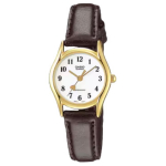 CASIO Naiste Standardseeria 23mm Valge Kell LTP-1094Q-7B5RDF White Dial
