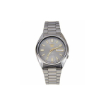 SEIKO 5 Automaatne Mehaaniline Liikumine Roostevabast Terasest Rihmaga K&auml;ekell Meeste Kellad Halli Kettaga SNXS75K1 Gray Strap
