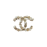 Chanel mitme elemendiga kamelia parf&uuml;&uuml;mipudel l&otilde;vi Coco portree pross Naiste aksessuaarid Kuldne AB2918B02000N5443 F,Gold