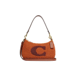 Coach Teri C Logo Pl&uuml;&uuml;sist T&otilde;mblukuga Kotti Naiste k&auml;ekotid S&uuml;gavoranž CE557-IMNOA Basic Set (Bag+Dust Bag)