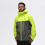 Kevad- ja s&uuml;gisene meeste tippklassi t&auml;issurve kummist tormikindel Hard Shell suusajope XXL