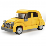 CaDA skaalauto seeria 2CV Ametlikult litsentseeritud ehitusklotside komplekt 1/24 Citro&euml;n / Citro&euml;ni toode, 298 osa (Citro&euml;n 2CV)