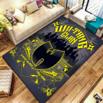 2026 Uus Wu-Tang Clani Vaip Vaip Elutoa Magamistoa Kodu Diivani Kaunistuseks, Laste m&auml;ngimine Libisemiskindel P&otilde;randamatt H9 70x100cm( 27x39in )