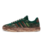 Adidas VL COURT 3.0 811 Tootmine, Vintage Nahast Madalad Tennisejalatsid Unisex Roheline Pruun ID6284(Meeskond80-) 36 black
