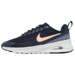 Nike Air Max Nuaxis V&otilde;rk-kootud &Uuml;leminek Mugavad Mitmek&uuml;lgsed Hingavad Toetavad Elustiil Vabaaja Jalatsid Naiste toss Tumesinine IF4776-400 35.5