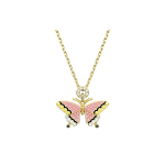 Swarovski Idyllia Liblika kujuline kullatud kaelakee Naiste kaelakee 5658857 Box (Random Color)