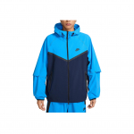 Nike Meeste Tech Woven T&auml;is-t&otilde;mblukuga Windrunner Jakk Obsidian HV6514-451 L