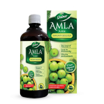Dabur Pure Amla mahl 1 L pudel Looduslik India karusmarja jook Rikas C-vitamiini allikas Taimne heaolutoodete jook