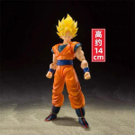 14CM Karbis Dragon Ball Z Super Kuju Son Goku Tegevuskuju DragonBall Migatte No Goku GBZ Kollektsiooninukk S&uuml;nnip&auml;evakingitus orange