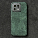 Kvaliteetne Alcantara seemisnahast telefoni&uuml;mbris Xiaomi 14 Ultra 14T Mi 15 13 Pro 13T 12 12s Ultra Mi11 Pro 10 jaoks, k&otilde;ik-&uuml;hes tagakaas Mi13TPro roheline