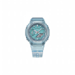 Casio G-SHOCK Ice Tough Series Kaheksakantne L&auml;bipaistev Veekindel Liikumine Kvartsliikumine Vaikrihm Jaapani ja Korea Kell GMA-S2100SK-2APR sinine