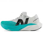 New Balance FuelCell SuperComp Pacer V2 Meeste Kerged Polsterdatud Jooksusaapad Cyber Jade Teal Valge Must MFCRRLL2 41.5