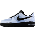 Nike Air Force 1 Kulumiskindlad K&otilde;rgust Lisavad Madalad Rula Kingad Unisex Sinine Must CW2288-001(Team975-) 38