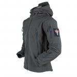Outdoor Shark Skin Soft Shell Warm Grasp Pullover Veekindel tuulekindel k&uuml;lmakindel matkaarmee matkajakk(Ilma k&auml;epaelata) S