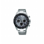 SEIKO SELECTION Panda seeria Moodne Spordikell Veekindel Helendav Kolme silmaga Kronograaf Kvartsterasest rihm Meeste kell Sinine sihverplaat SBTR027 sinine